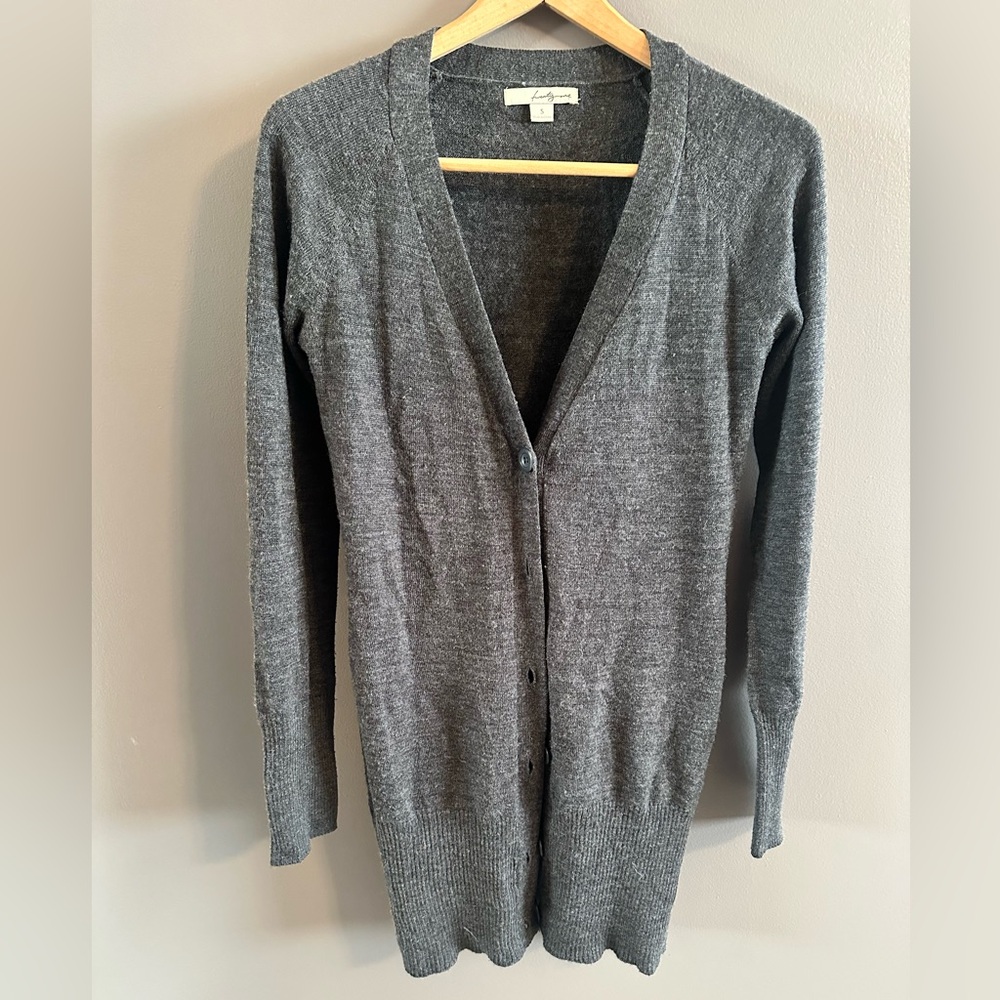 Forever 21 Charcoal Women's Cardigan